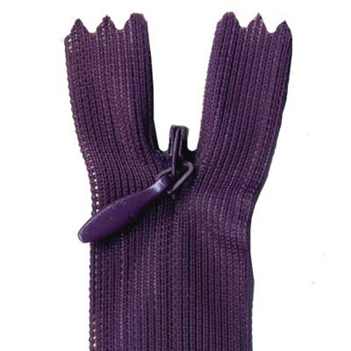 Zip Invisible Zip #Purple